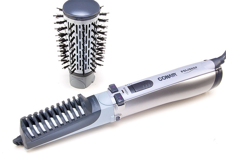 Escova Rotating Air Brush Titanium Conair