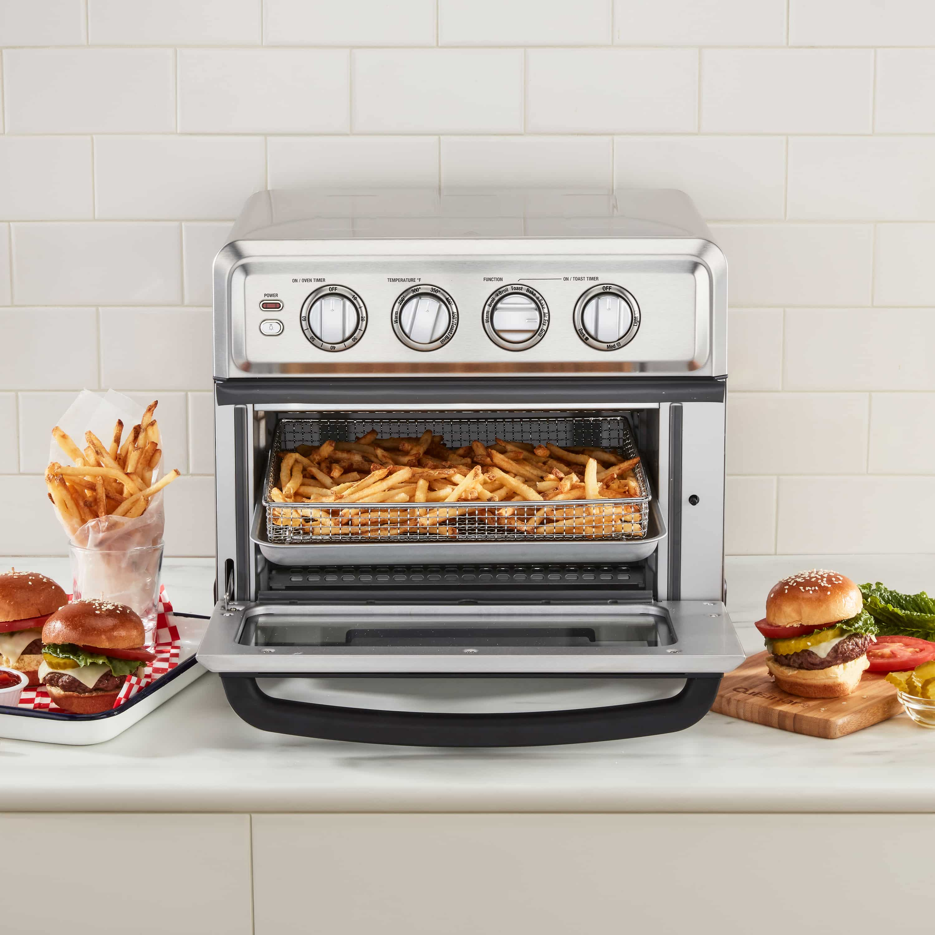 Airfryer + Forno Ovenfryer 17l Cuisinart Grill