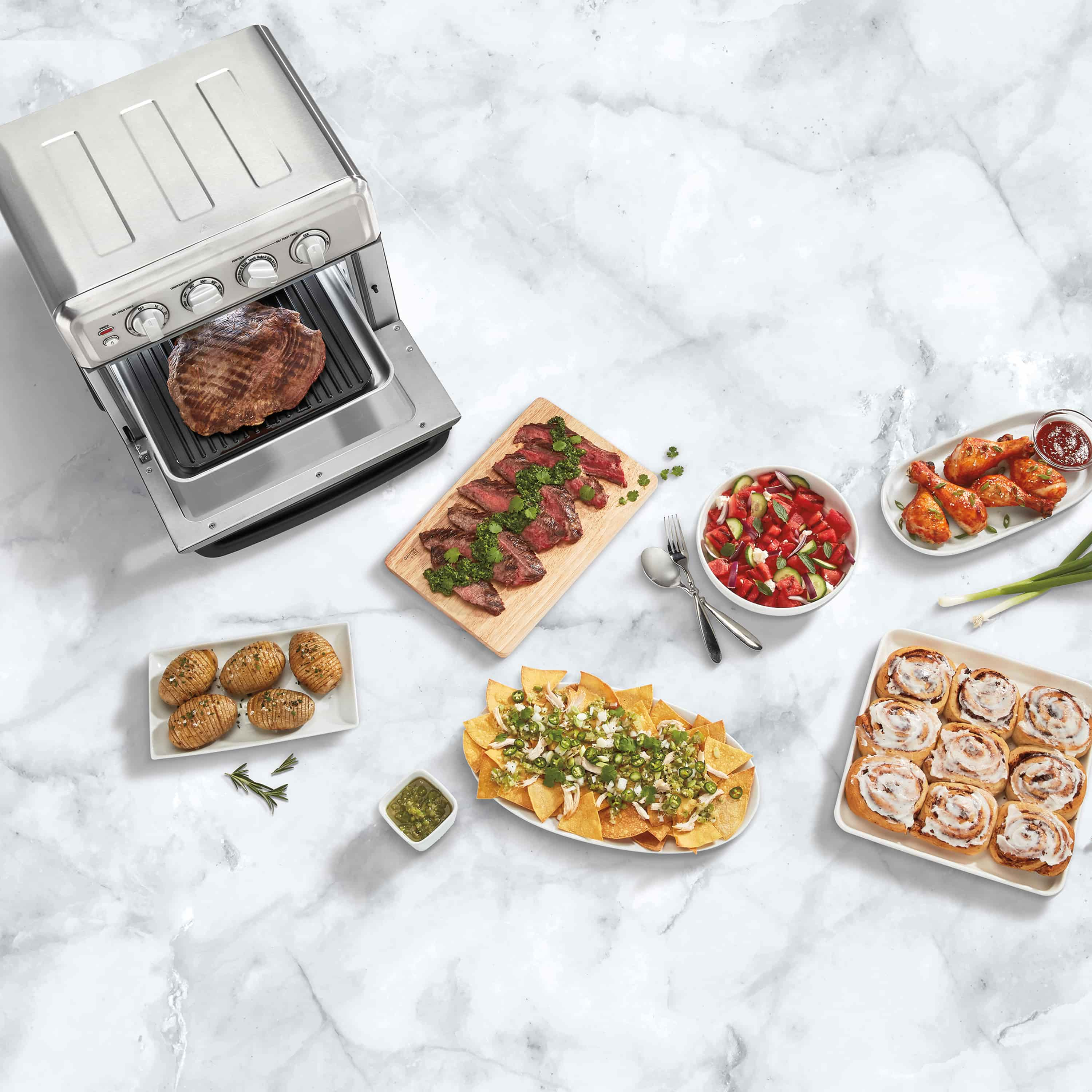 Airfryer + Forno Ovenfryer 17l Cuisinart Grill