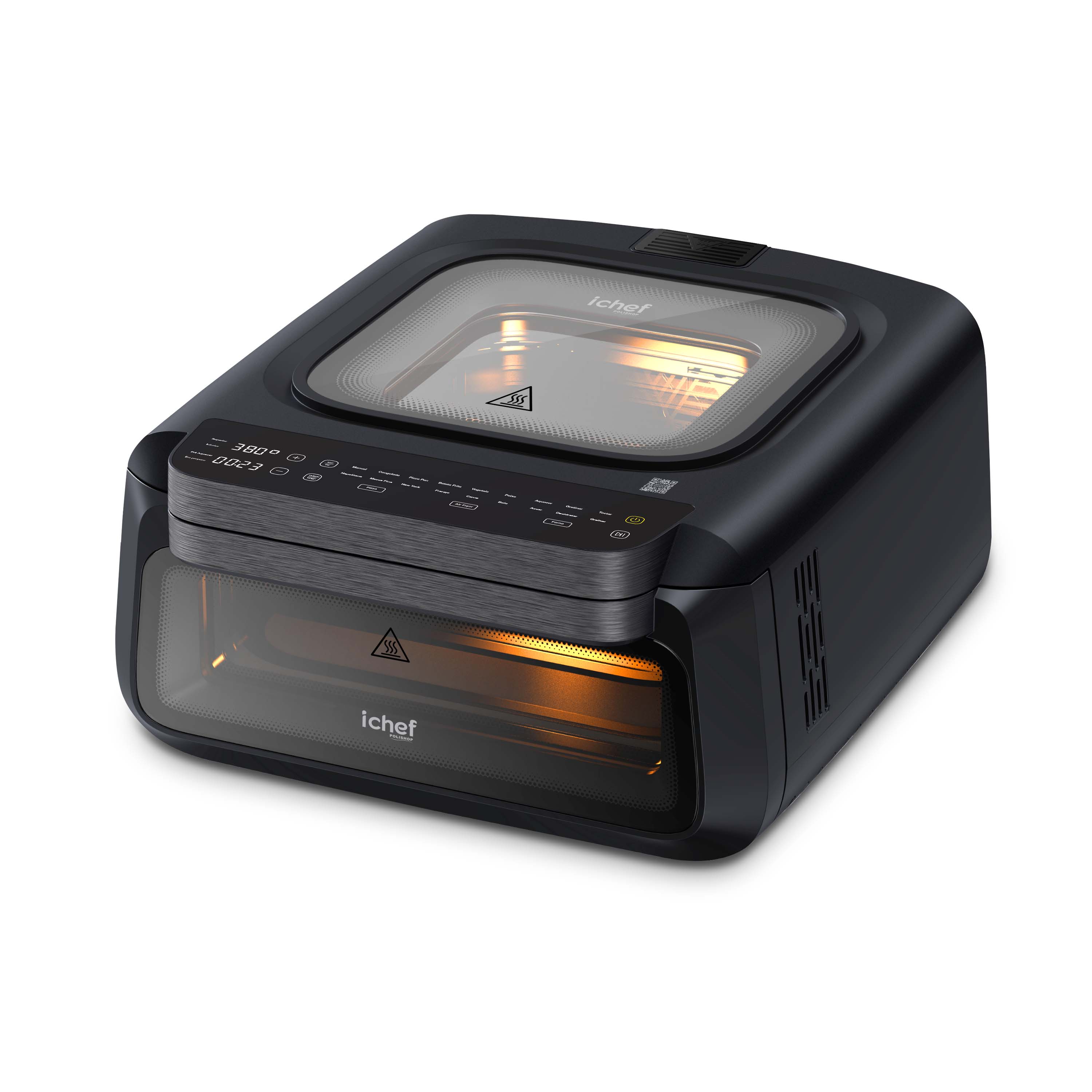 3 em 1 - Master Kitchen ichef – Airfryer, forno e pizza