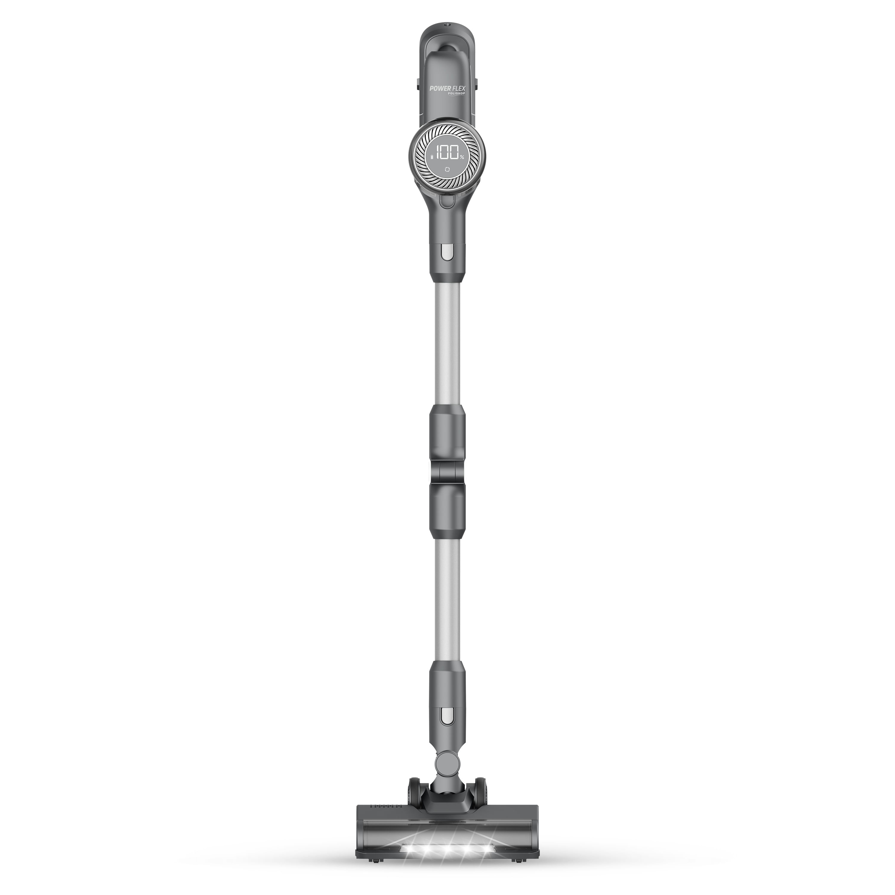 Aspirador de pó vertical sem fio 2 em 1 Power Flex Polishop