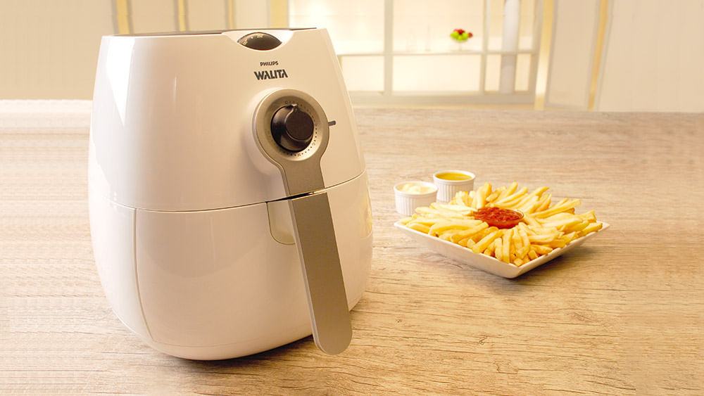 Fritadeira Elétrica Airfryer Philips Walita Livro Prove E