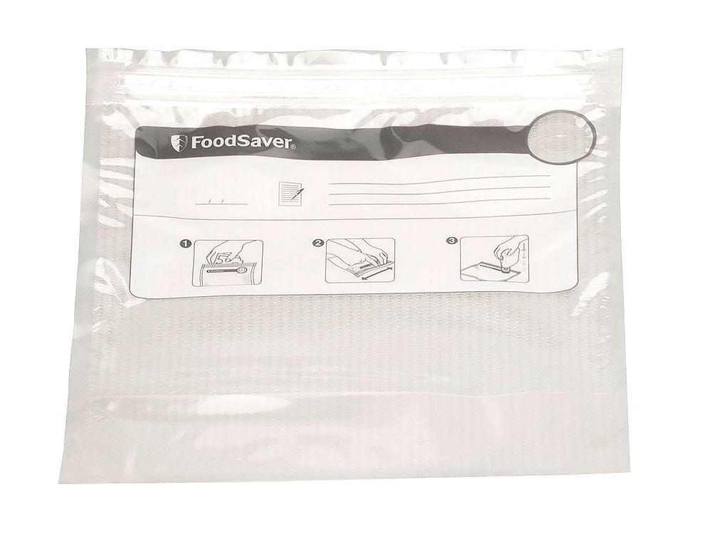 Embalagens Oster - Zip Bag - Foodsaver - 18 Unid