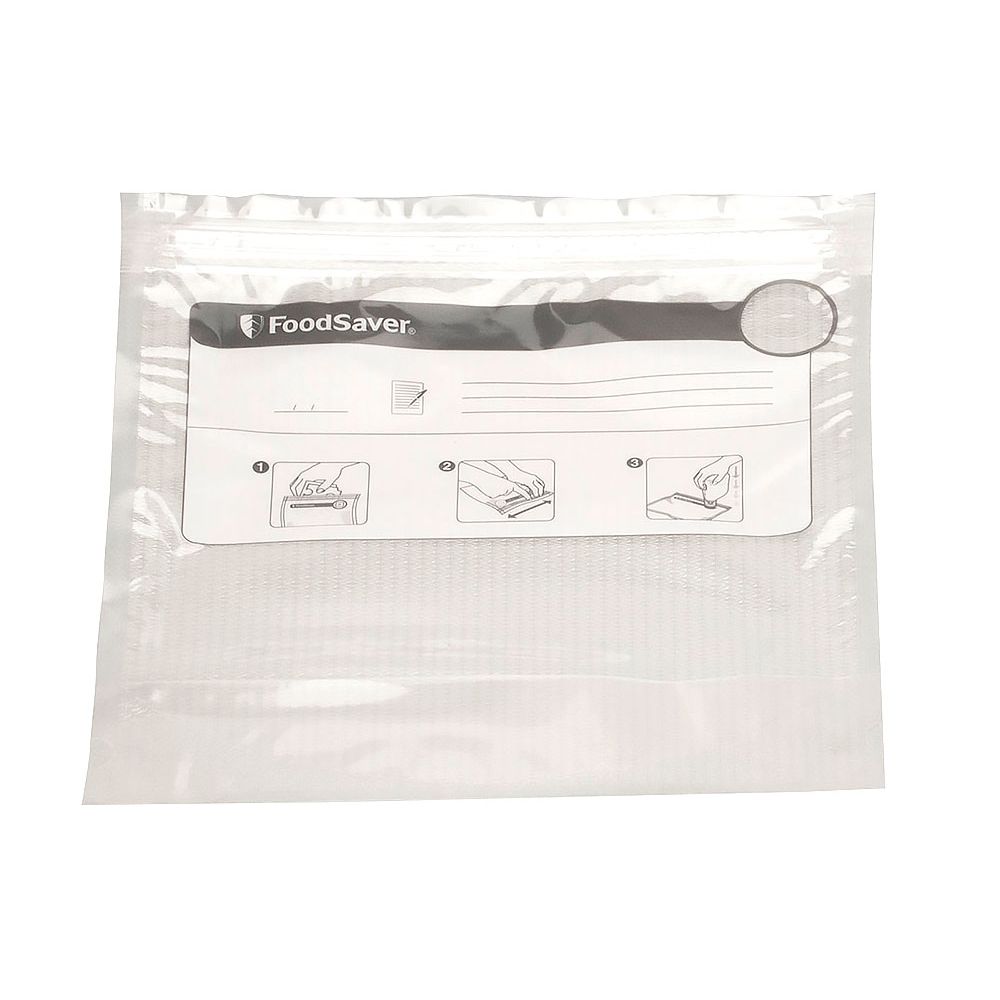 Embalagens Oster - Zip Bag - Foodsaver - 12 Unid | 12 unidades