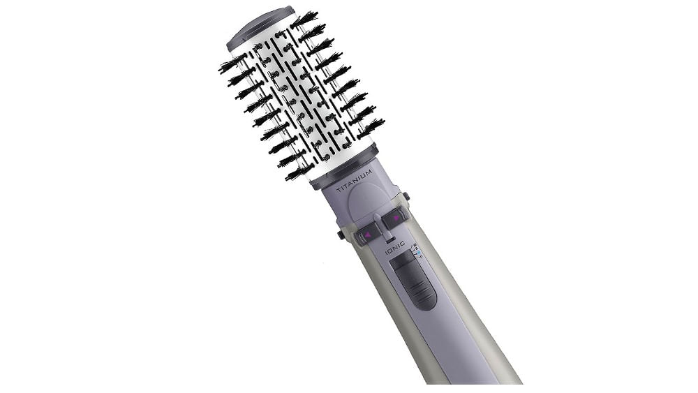 Escova Rotating Air Brush Titanium Conair