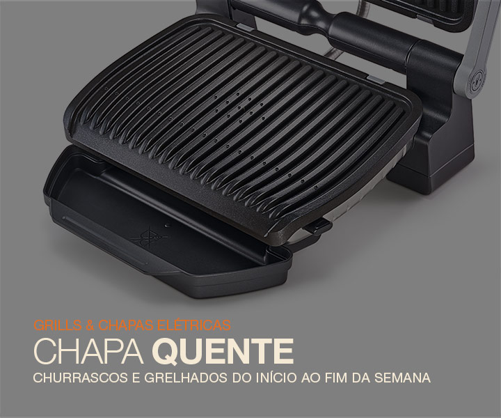 Grill e Churrasqueiras Foreman, Oster e mais na