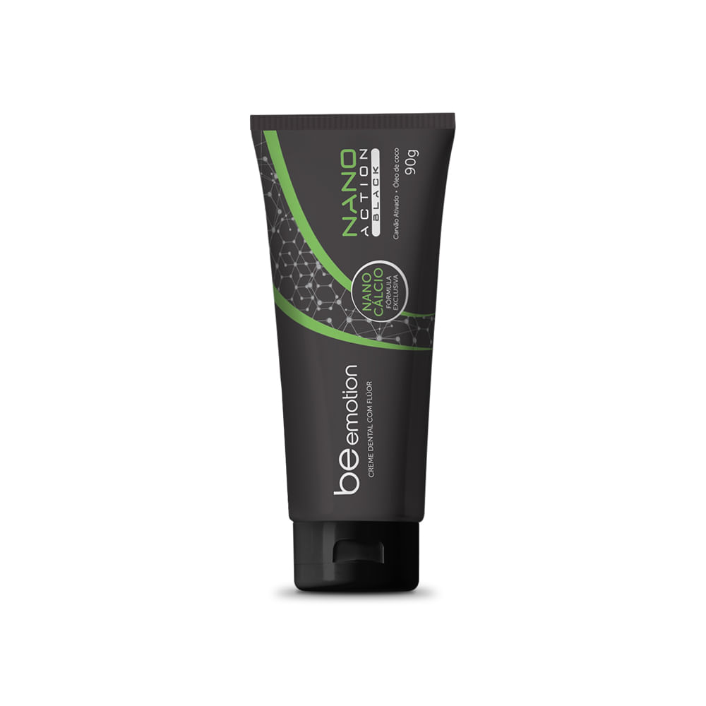 Creme Dental Nano Action Black Be Emotion