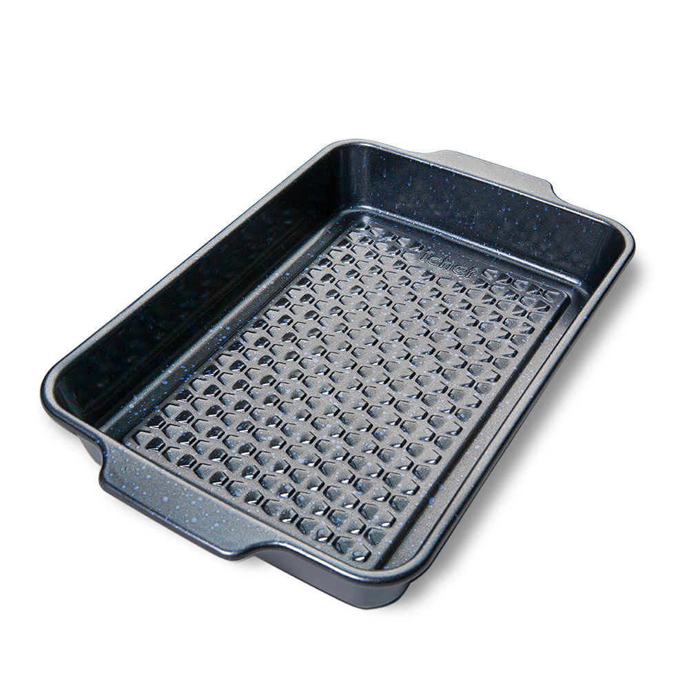 Assadeira Retangular 33cm Ichef Polishop SHARK SERIES