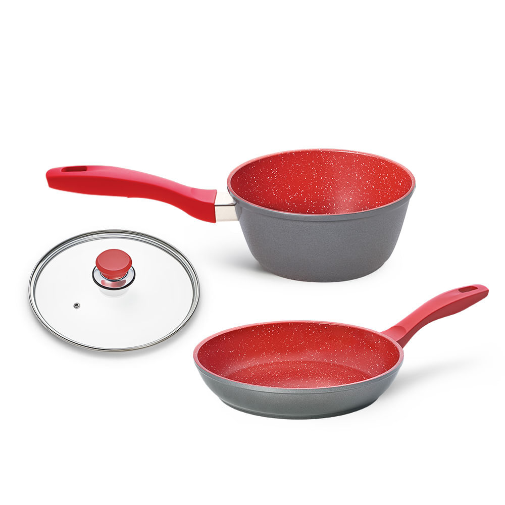 Panelas 20cm Sauce + Sauté Petit + Tampa GANHE R$169 OFF
