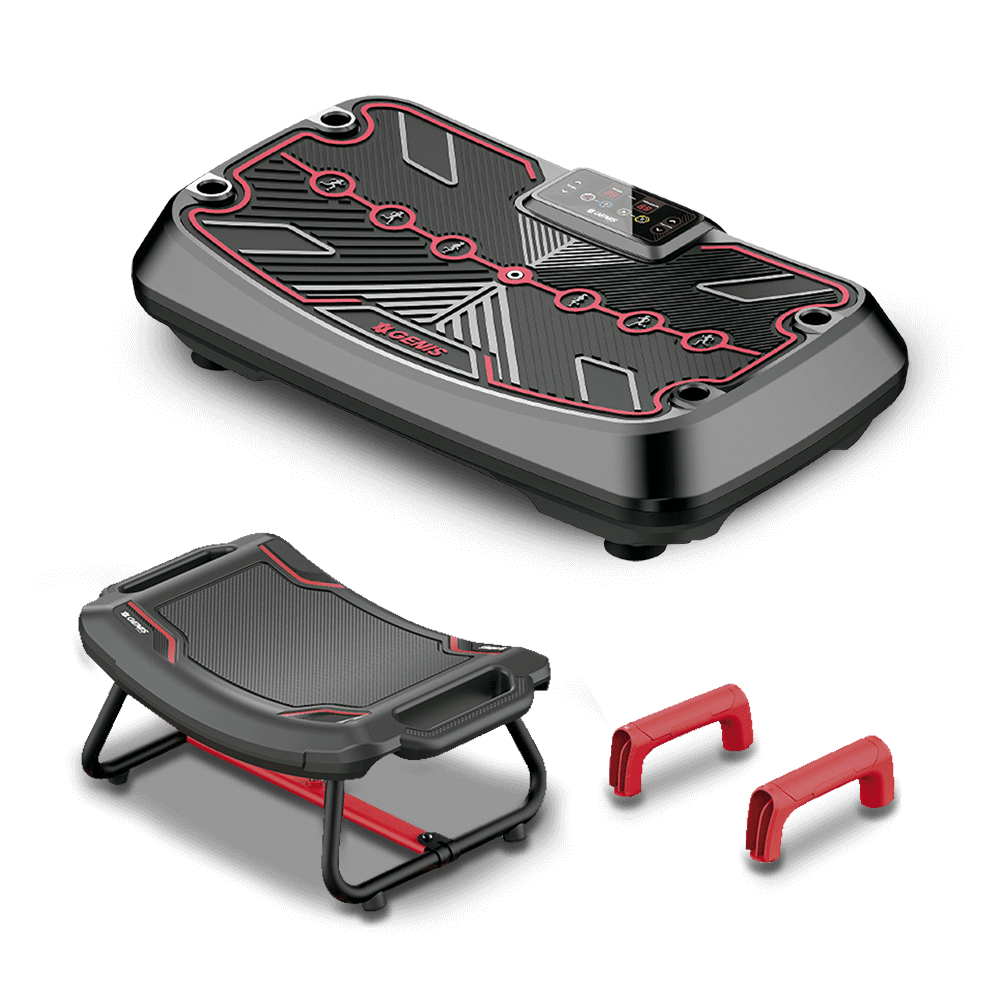 Plataforma Vibratória Genis Energym Pro + Kit de Acessórios Genis Energym Set