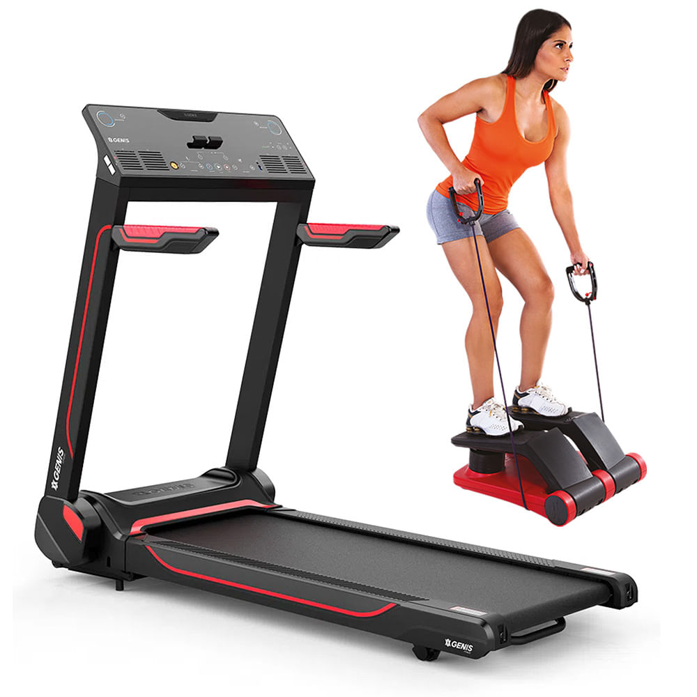 Esteira Ergométrica Genis GT 2000 e ganhe 20% de desconto no Air Climber Power System Genis