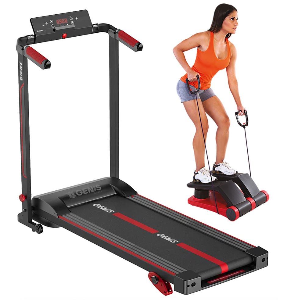 Esteira Ergométrica Genis GT 500 e ganhe 20% de desconto no Air Climber Power System Genis