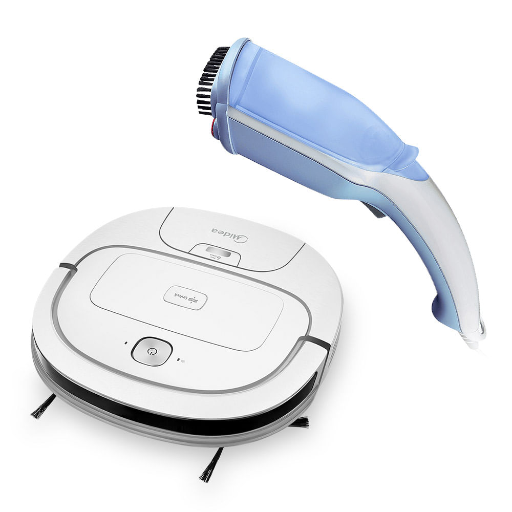 Robô Aspirador GRÁTIS Vaporizador RoupasPresente de R$ 360
