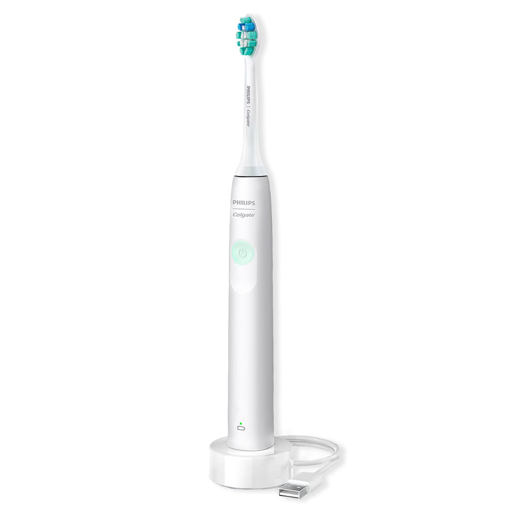 Escova de Dentes Elétrica Philips - Colgate Sonic Pro 10