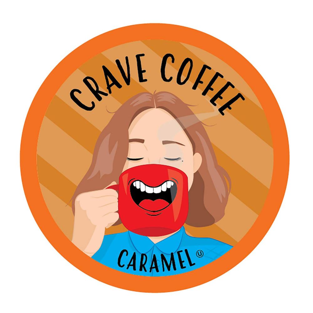 Café sabor Caramelo 40u Keuring Kcup Crave