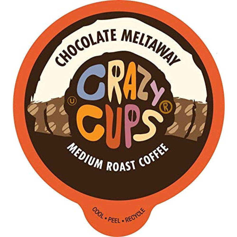 Cápsulas de café com sabor de chocolate derretido Crazy Cups 80u