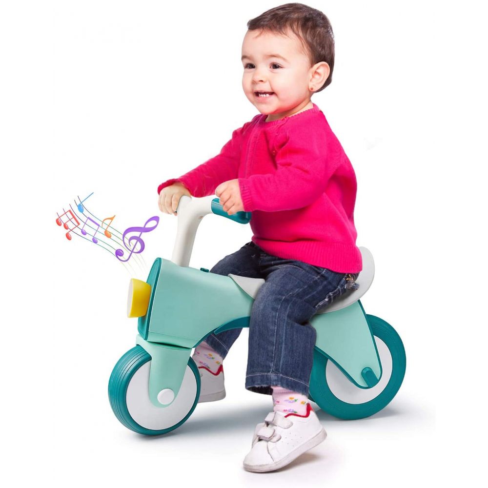 Geyiie EK3G Bicicleta sem Pedal Infantil para Bebês de 1 a 2 anos Verde