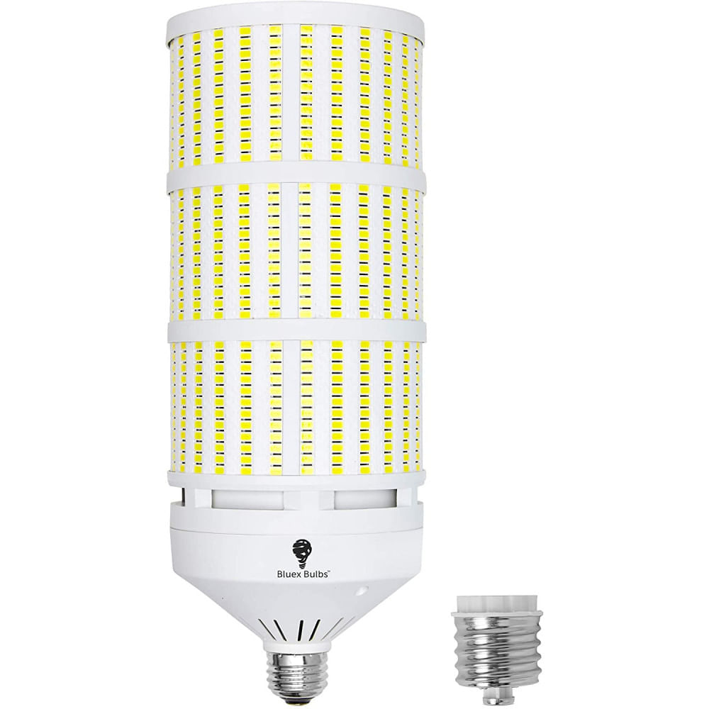 Bluex Bulbs Lâmpada LED 1000W 2000 Lumens 6000K Branca com Base E26 com Adaptador E39 1 Unidade