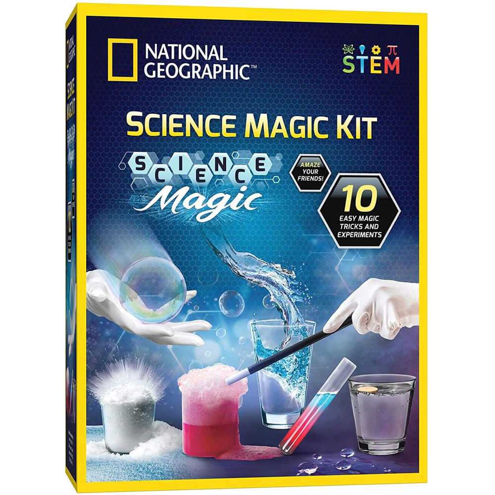NATIONAL GEOGRAPHIC Show de Mágica em 1 Caixa com 10 Truques Incríveis para Crianças