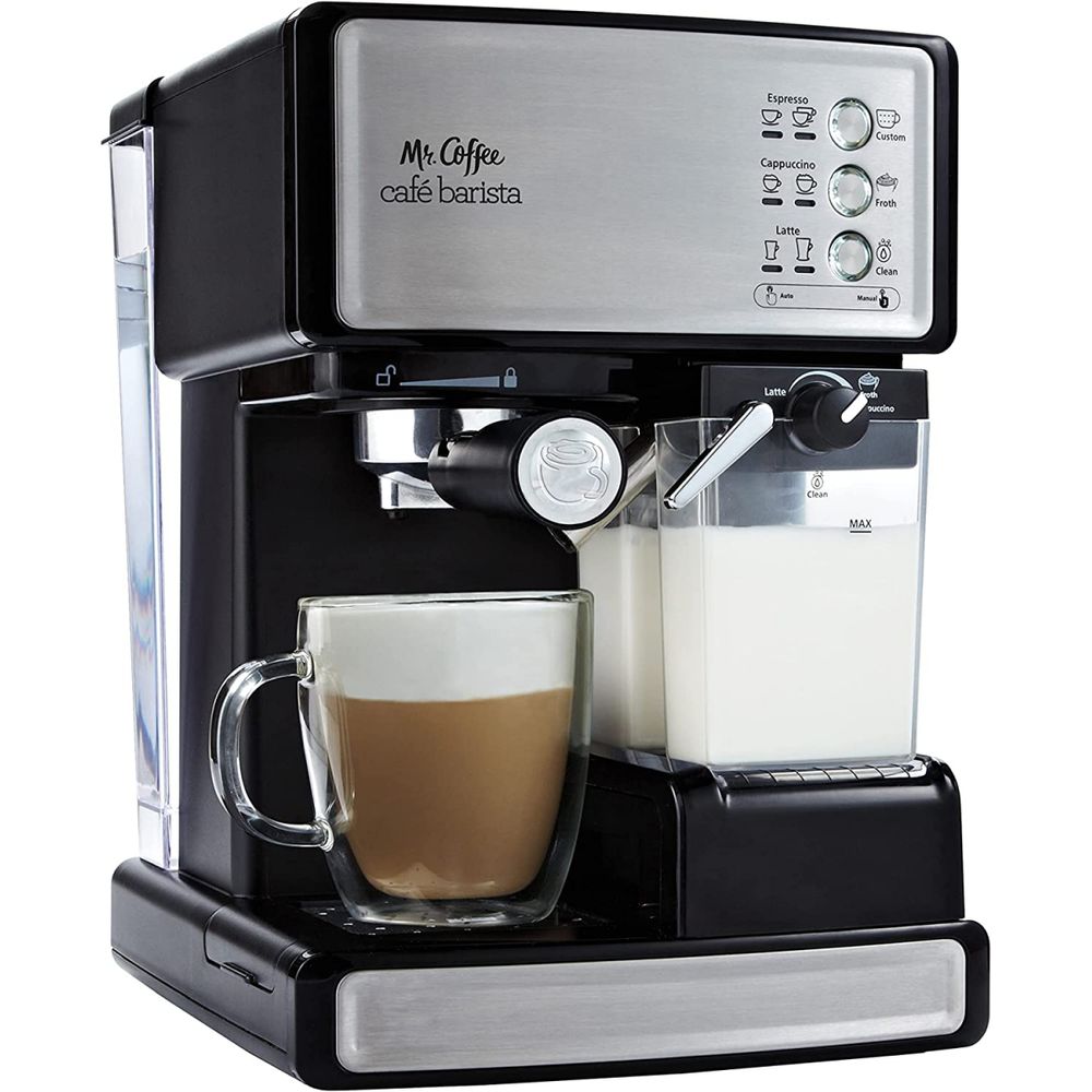 Mr Coffee Maquina de Cafe Barista 3 em 1 SemiAutomatica1040W110V