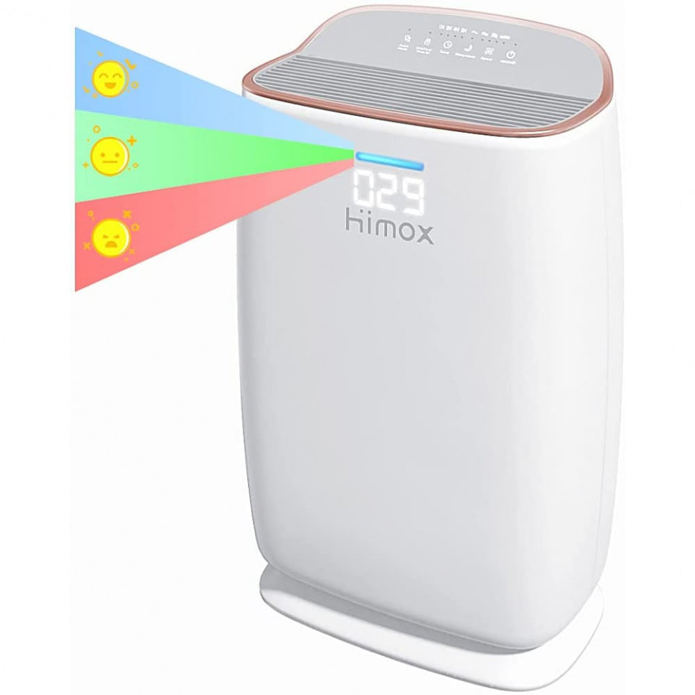 HIMOX Purificador de Ar Inteligente de grau Medico H13 HEPA 25W110V