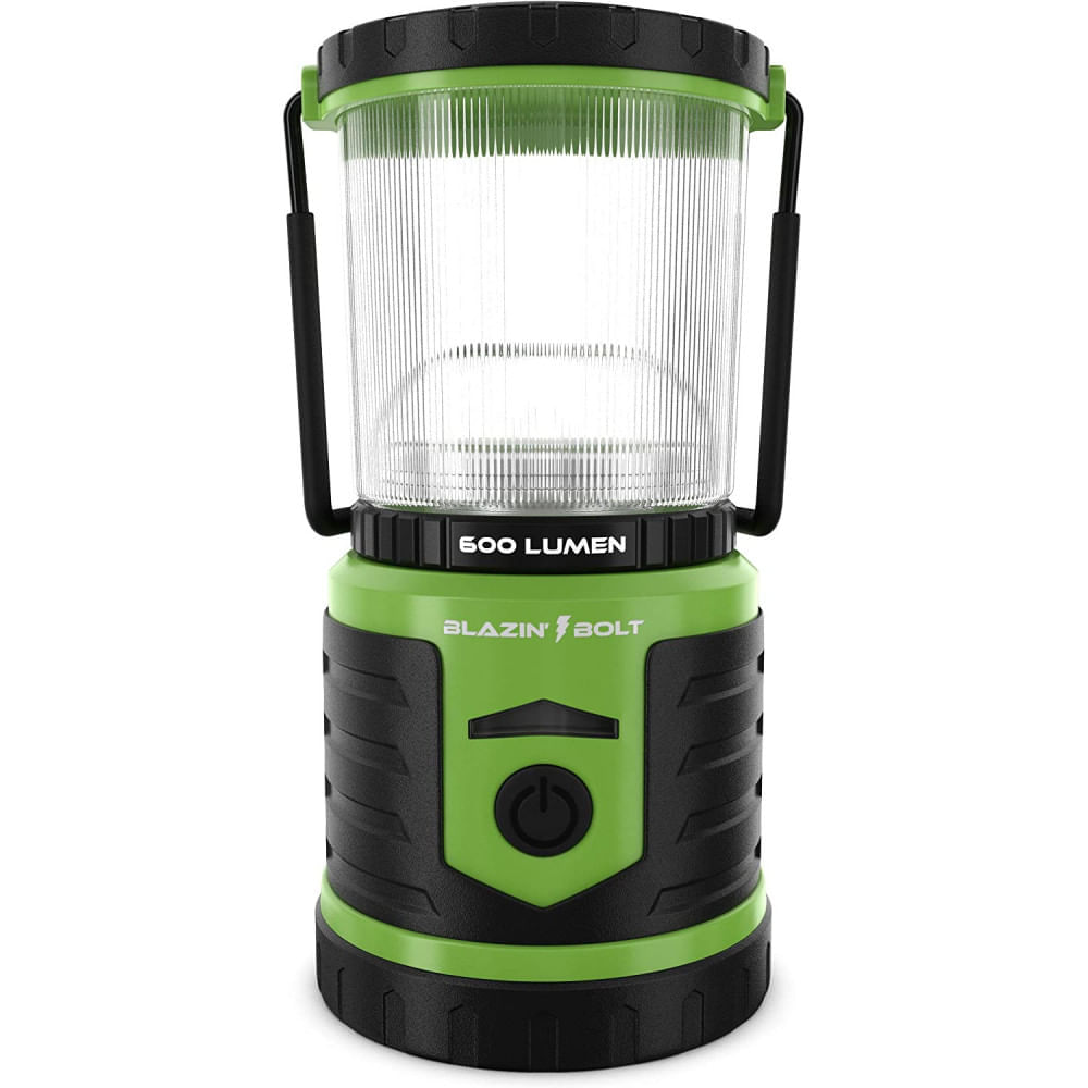 Lanterna LED 600 Lumens Luz 360 Resistente a Agua e Queda Bateria Extra