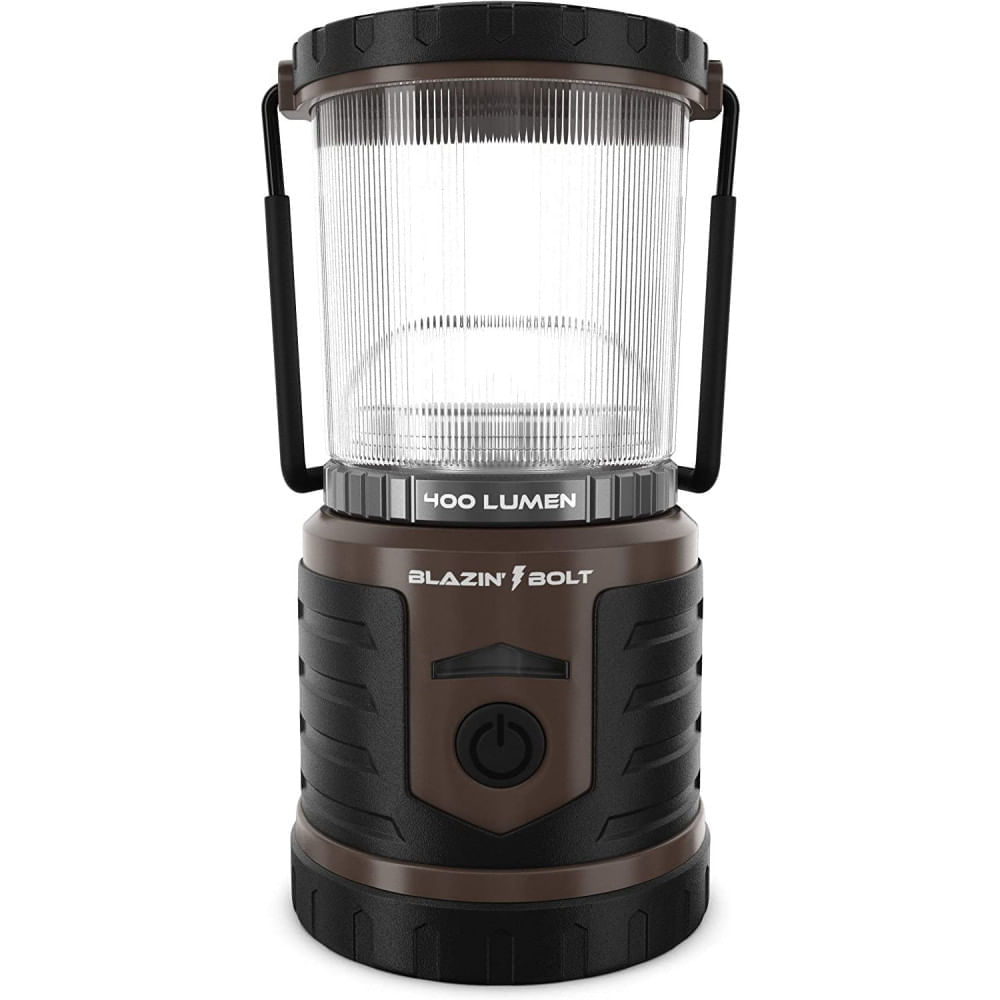 Lanterna LED Recarregavel e Fonte de Energia 400 Lumen Luz 360 USB Resistente a Agua