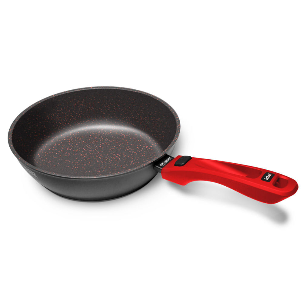 Panela Polishop iChef Ultra Day By Day Shark Series Vermelha 24cm - Outlet | Vermelho