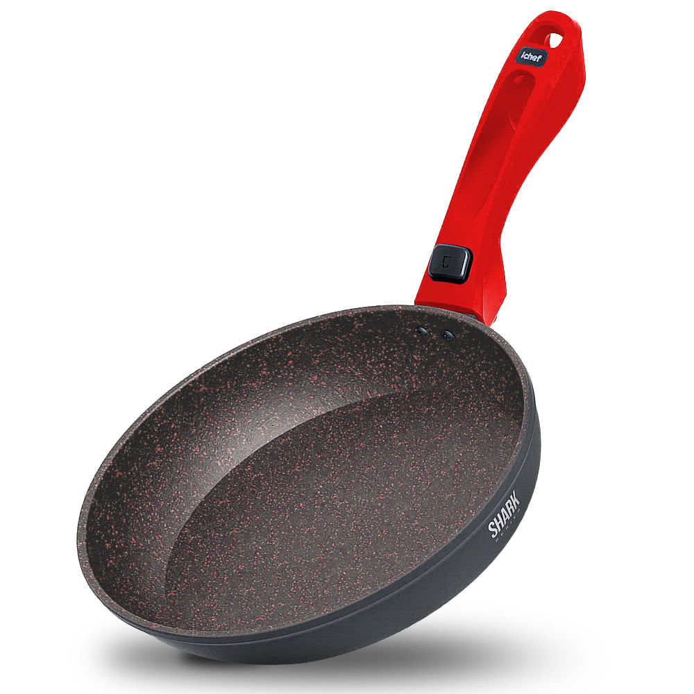 Panela Polishop iChef Ultra Sauté Grand Shark Series Vermelha 24cm - Outlet | Vermelho