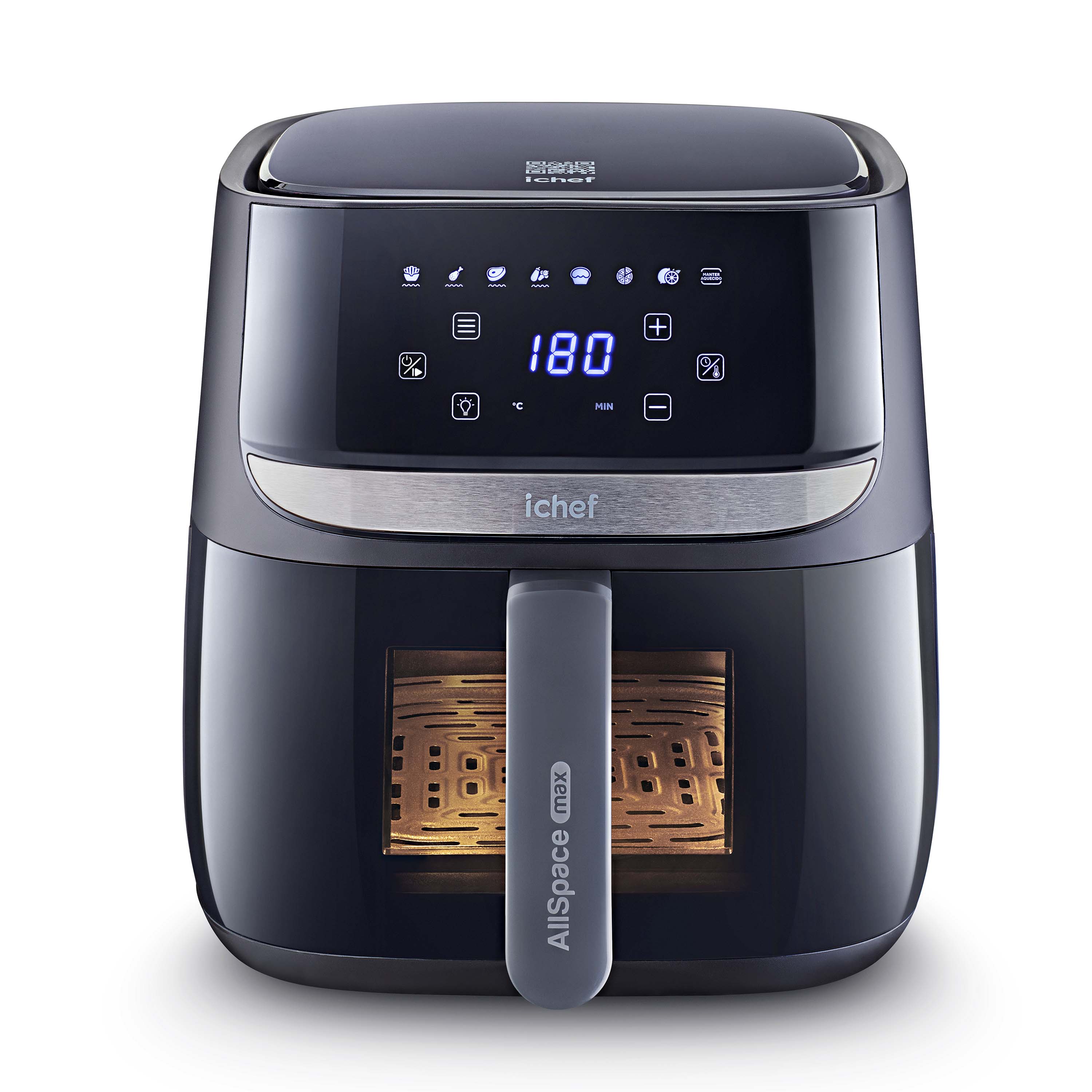 Fritadeira Elétrica Airfryer Ichef AllSpace Vision Max 5,7L