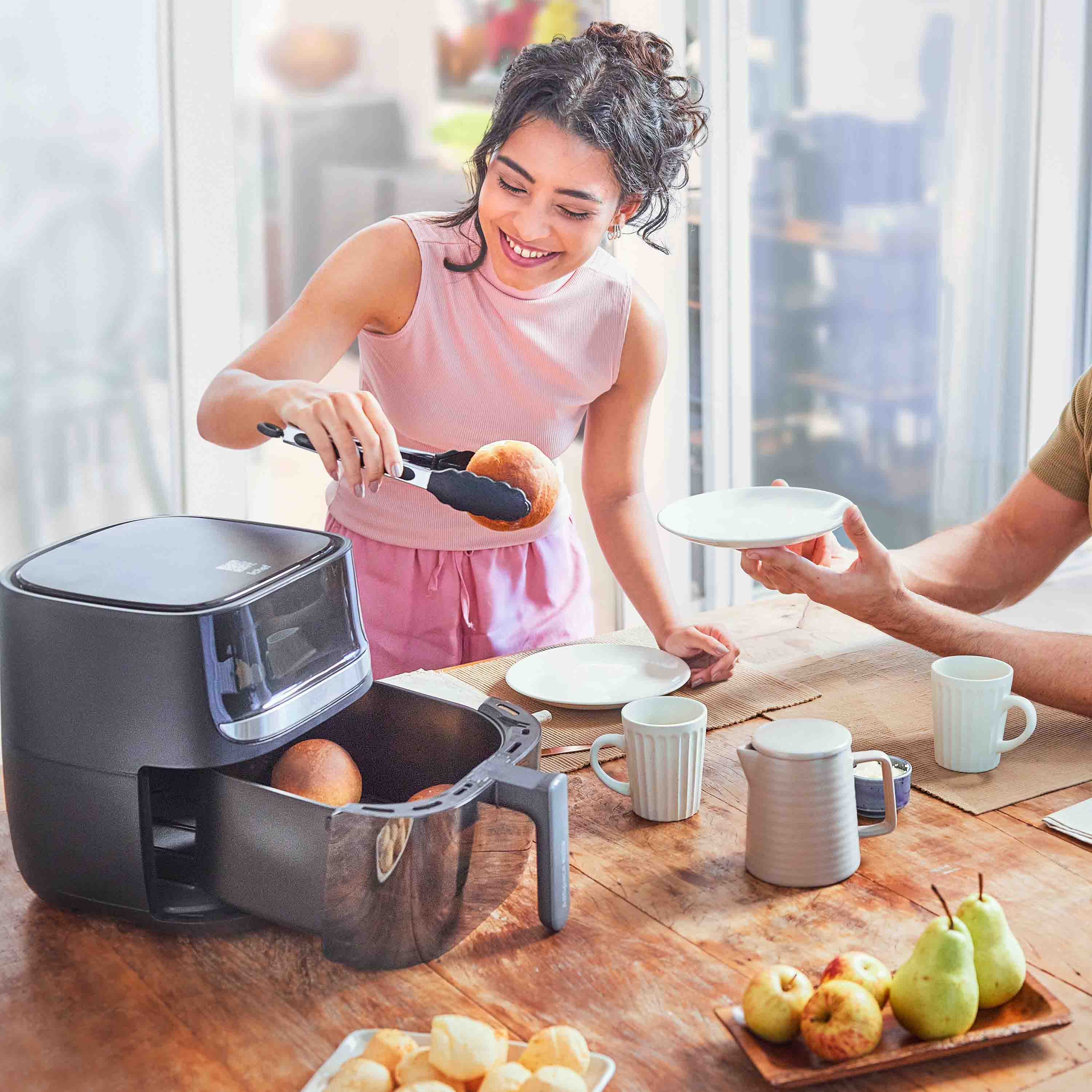 Fritadeira Elétrica Airfryer Ichef AllSpace Vision Max 5,7L