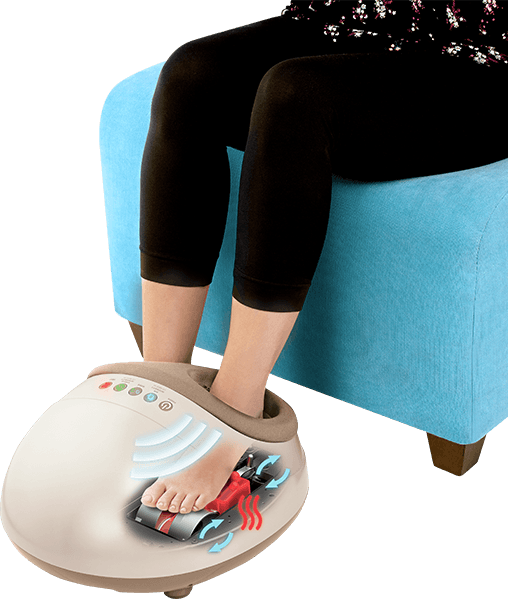 Foot Massager Shiatsu Air Pro Homedics